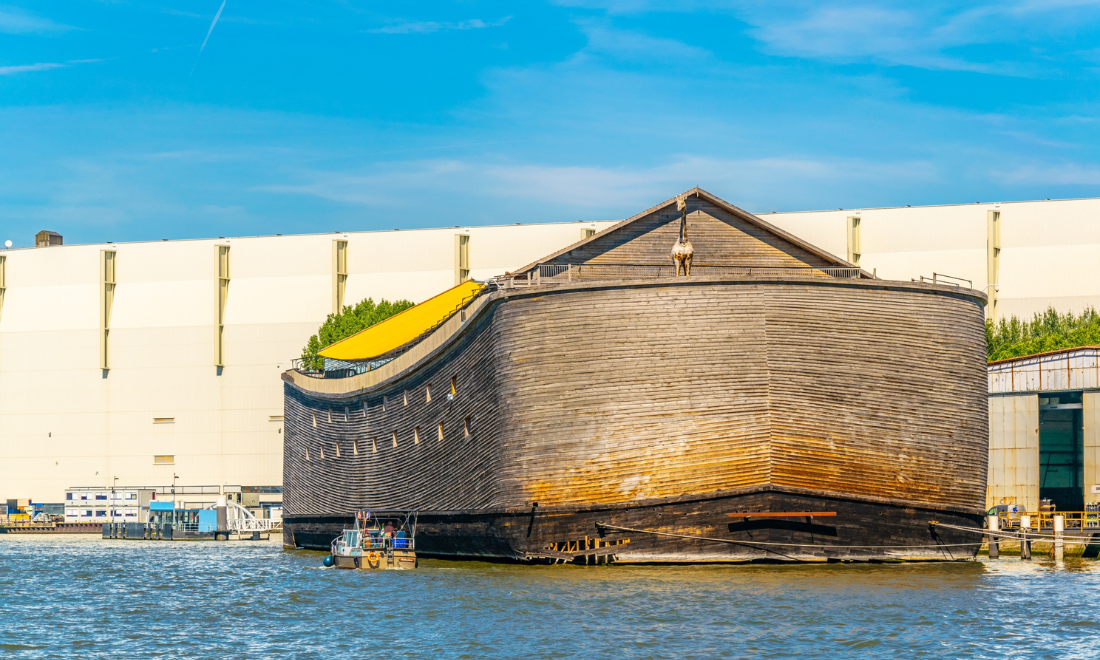 Full-sized replica of Noah’s Ark made by Dutch builder is up for sale