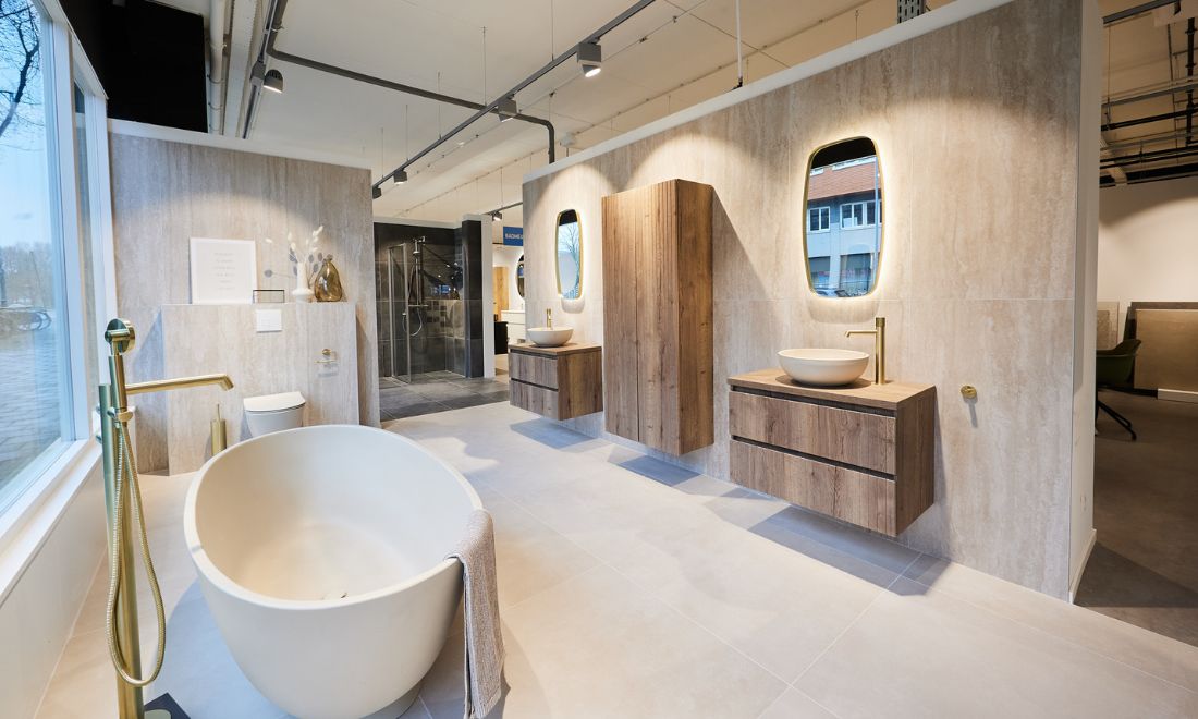 Get a trendy and affordable new bathroom with Sanidirect