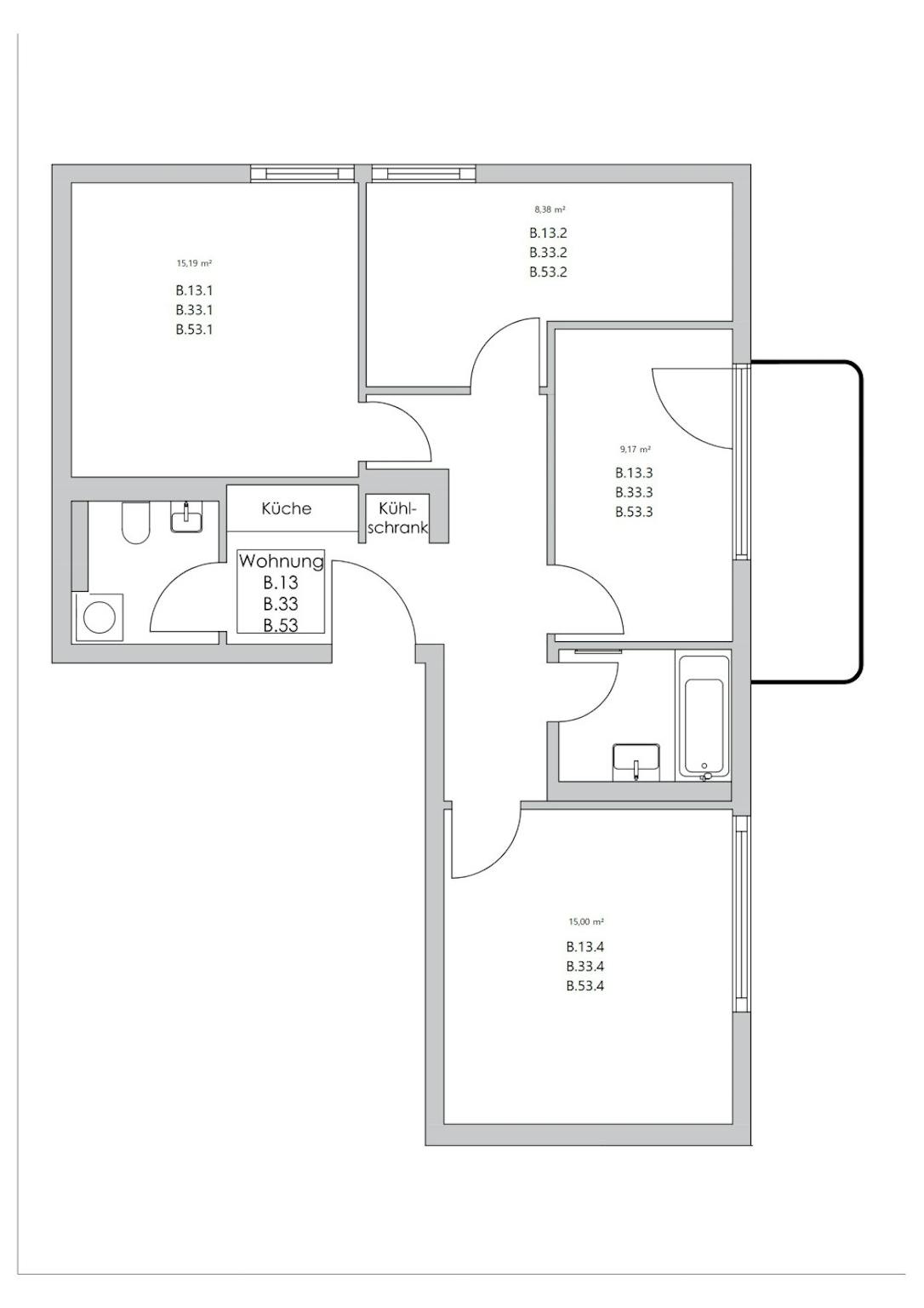 Apartment, Nazarethkirchstraße, Berlin