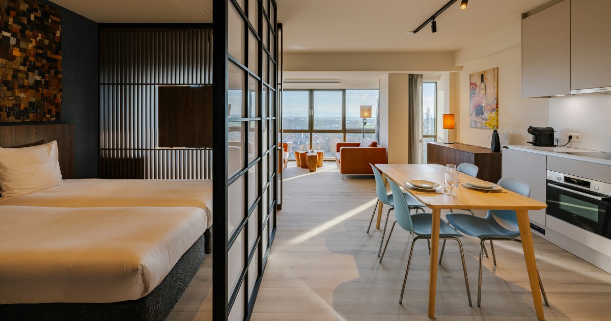 Discover the newly renovated Htel Serviced Apartments