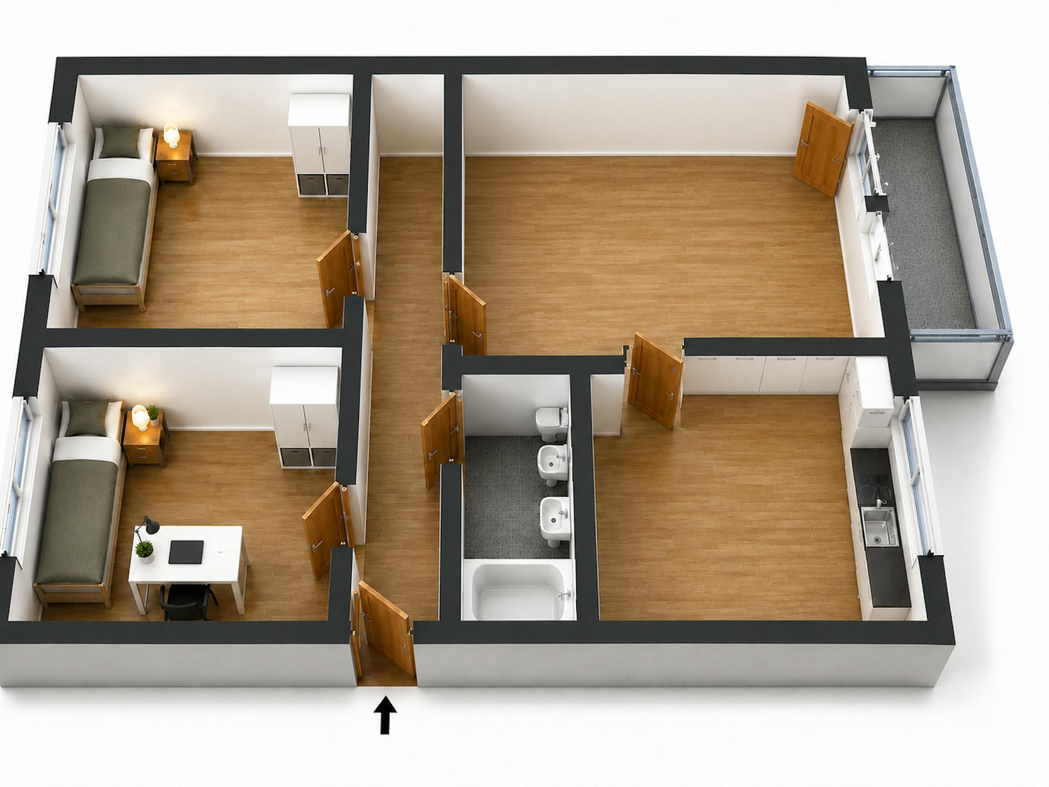 Apartment, Königsteinstraße, Leipzig