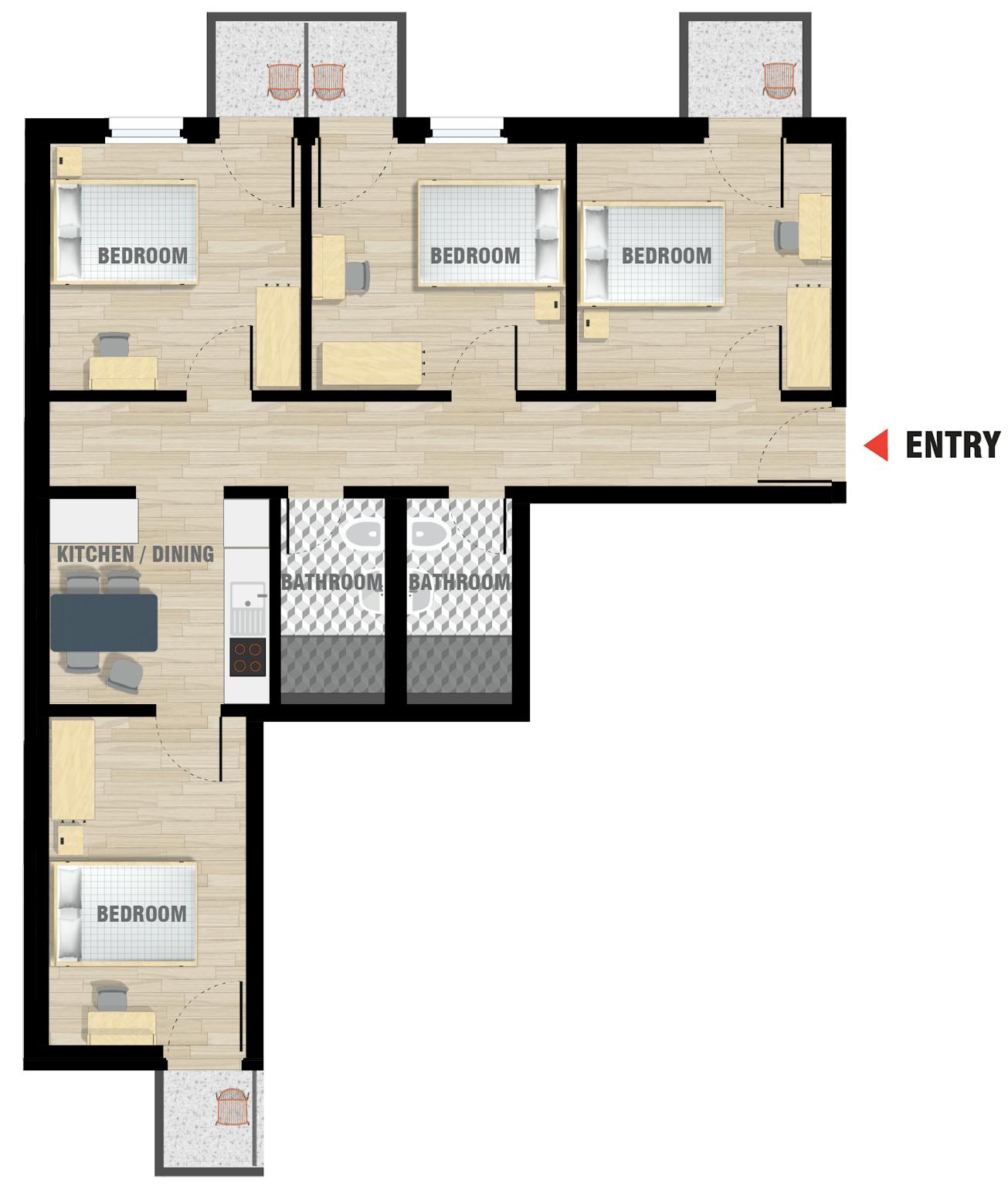 Apartment, Einbecker Straße, Berlin