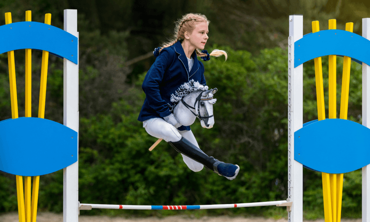 Frankfurt hosts Germany’s first hobby horse championship