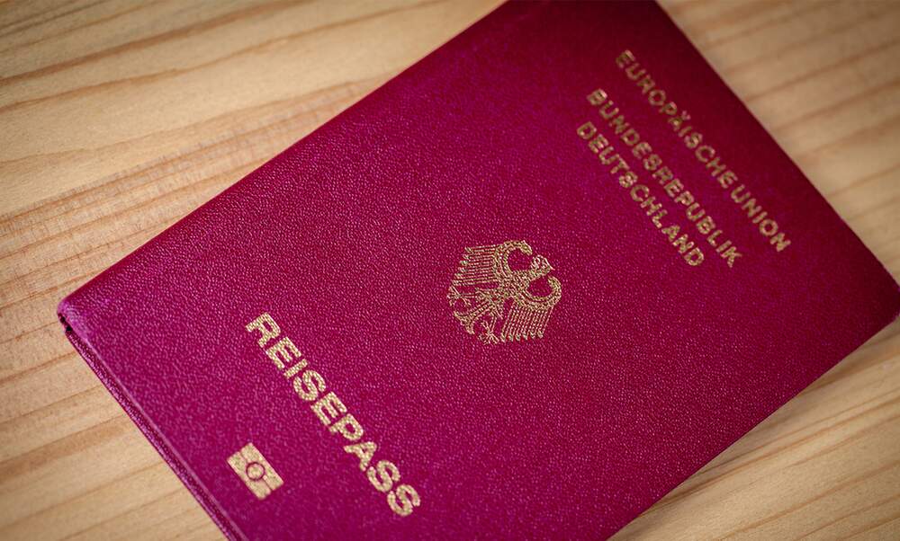 The German Passport Deutscher Reisepass