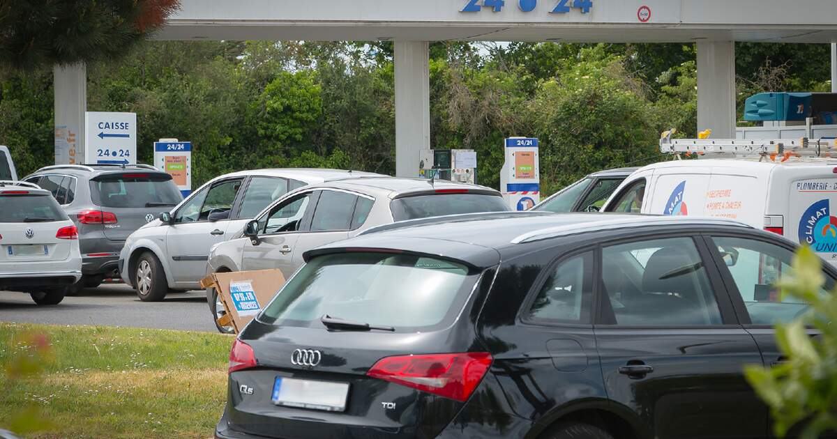 Benzintouristen aus Deutschland machten Kraftstoffknappheit in Frankreich verantwortlich