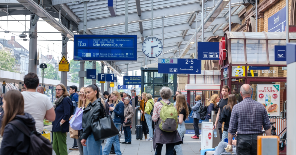 Deutsche Züge verzeichnen 2023 Rekordzahl an Fahrgästen