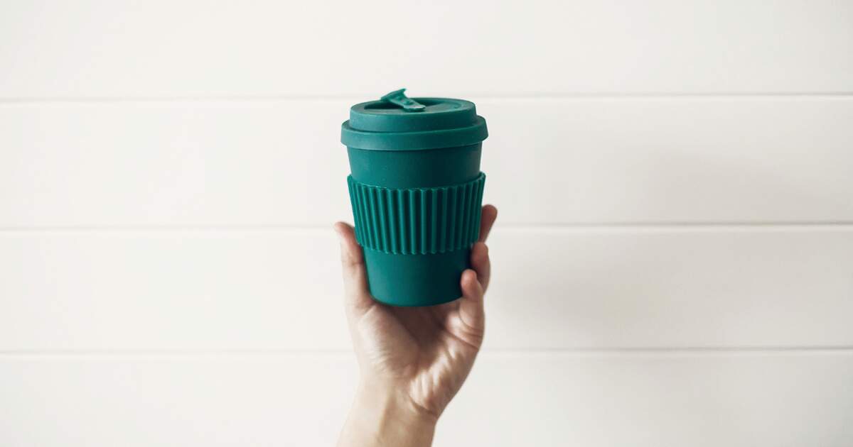 Product review: Reusaboo bamboo coffee cup - Just Can't Settle